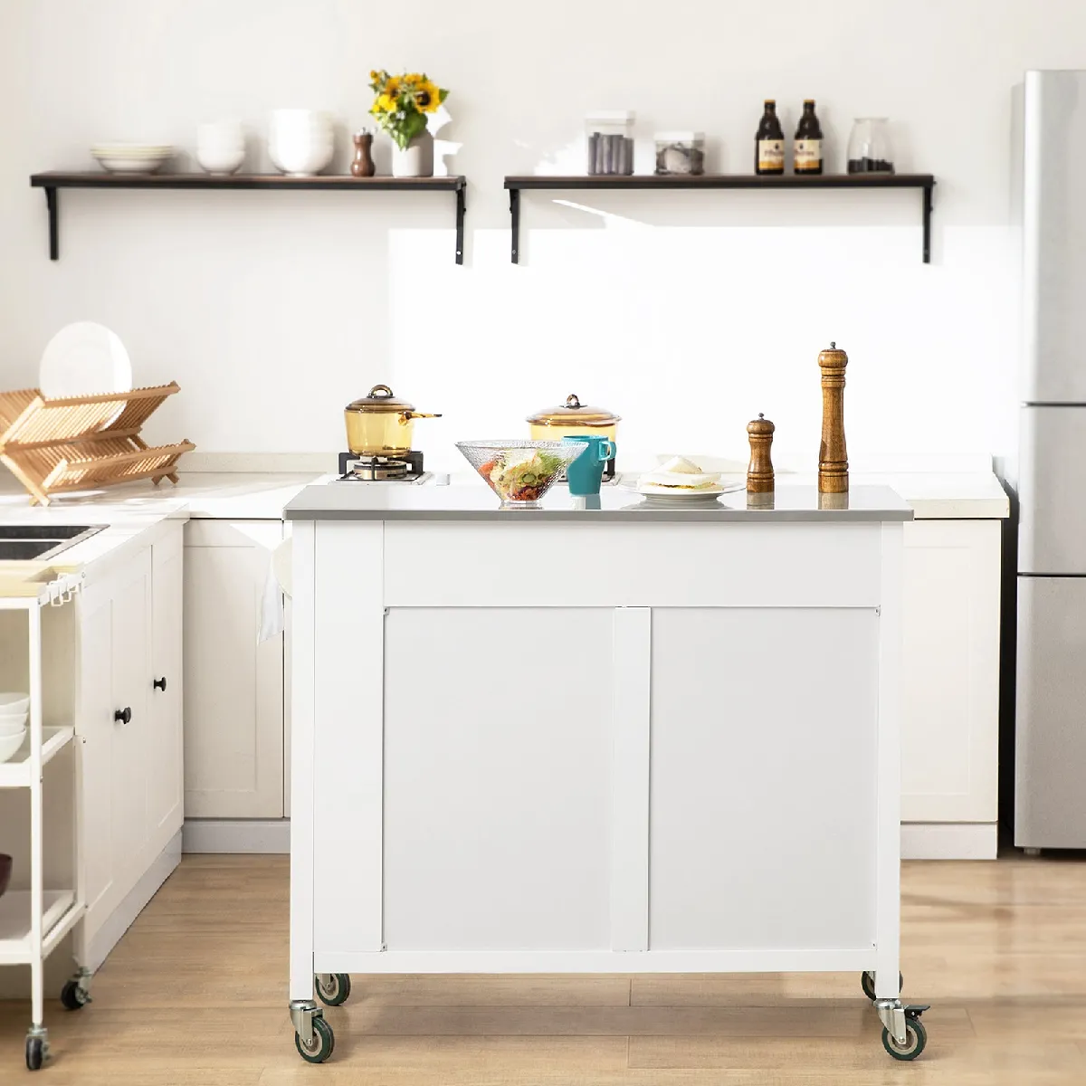 SoBuy FKW108-W Desserte de Cuisine