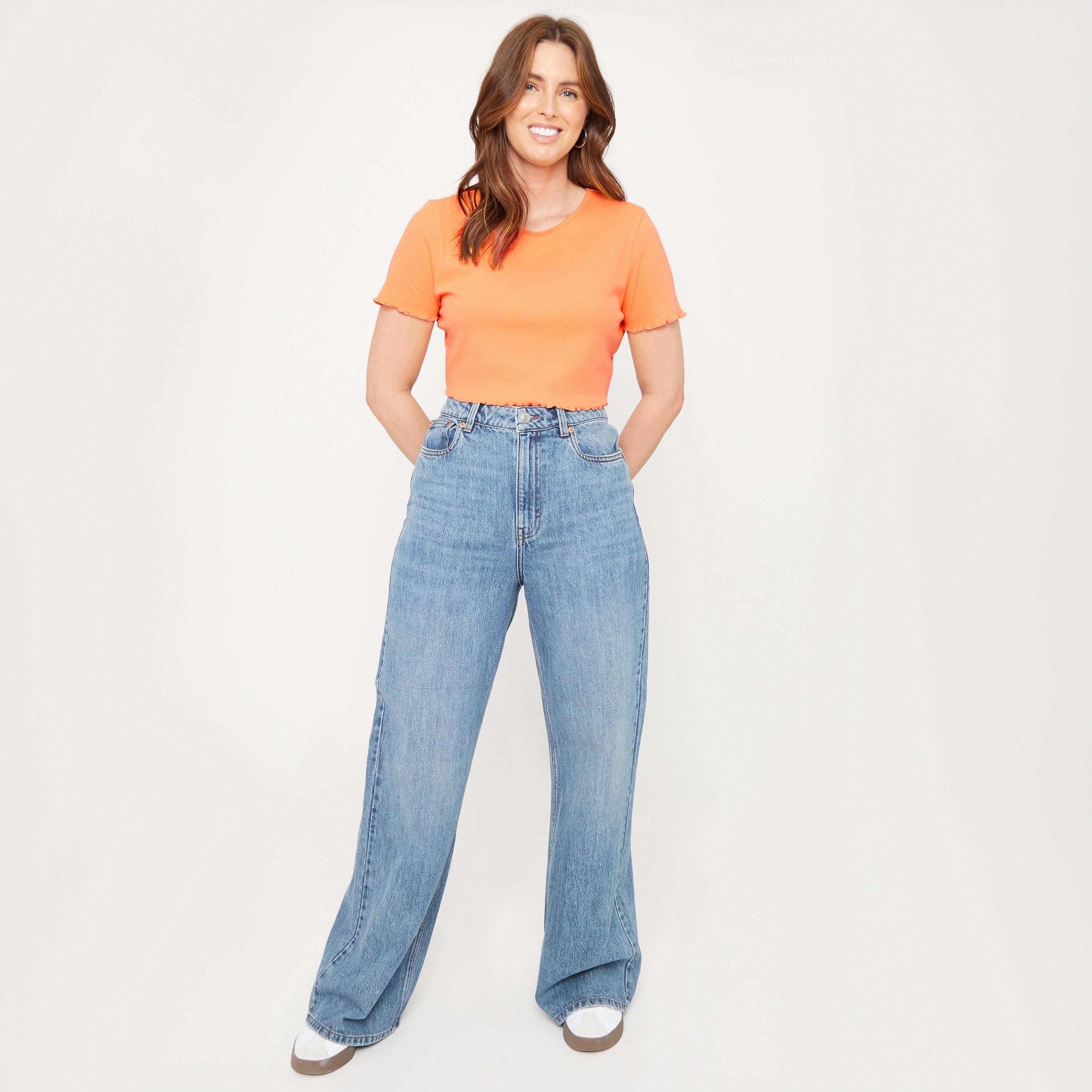 Be You Crop Rib Tee