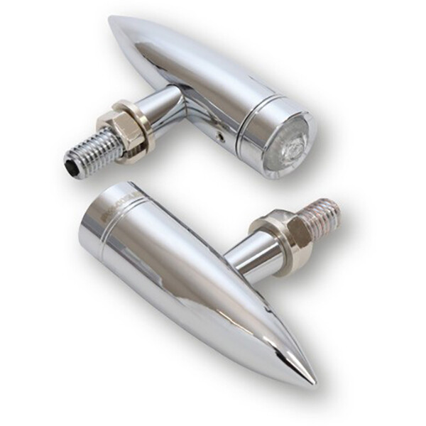 Highsider - Clignotants Mono Bullet Long Chrome