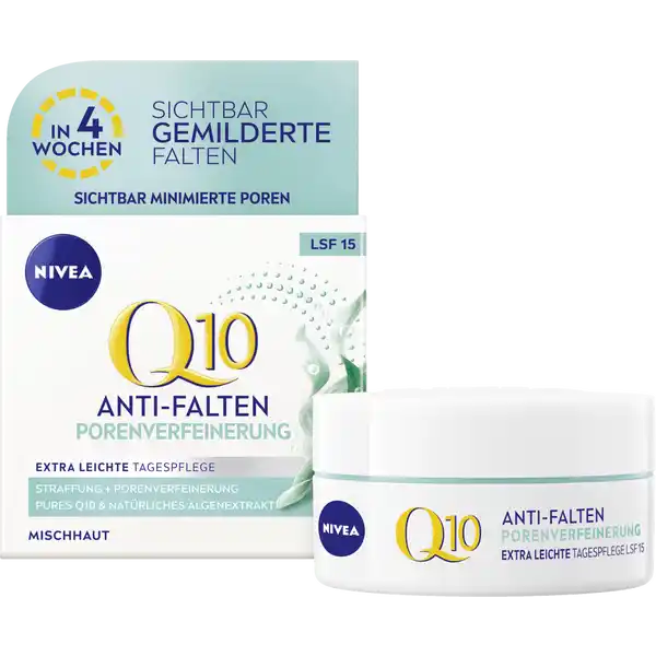 Q10 Anti-Falten Porenverfeinerung Extra Leichte Tagespflege LSF15