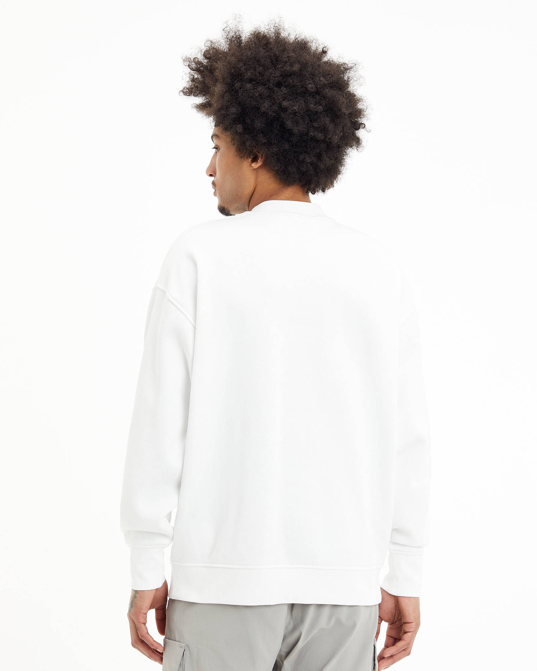 CALVIN KLEIN JEANS| Herren Sweatshirt OFF PLACED INSTITUTIONAL