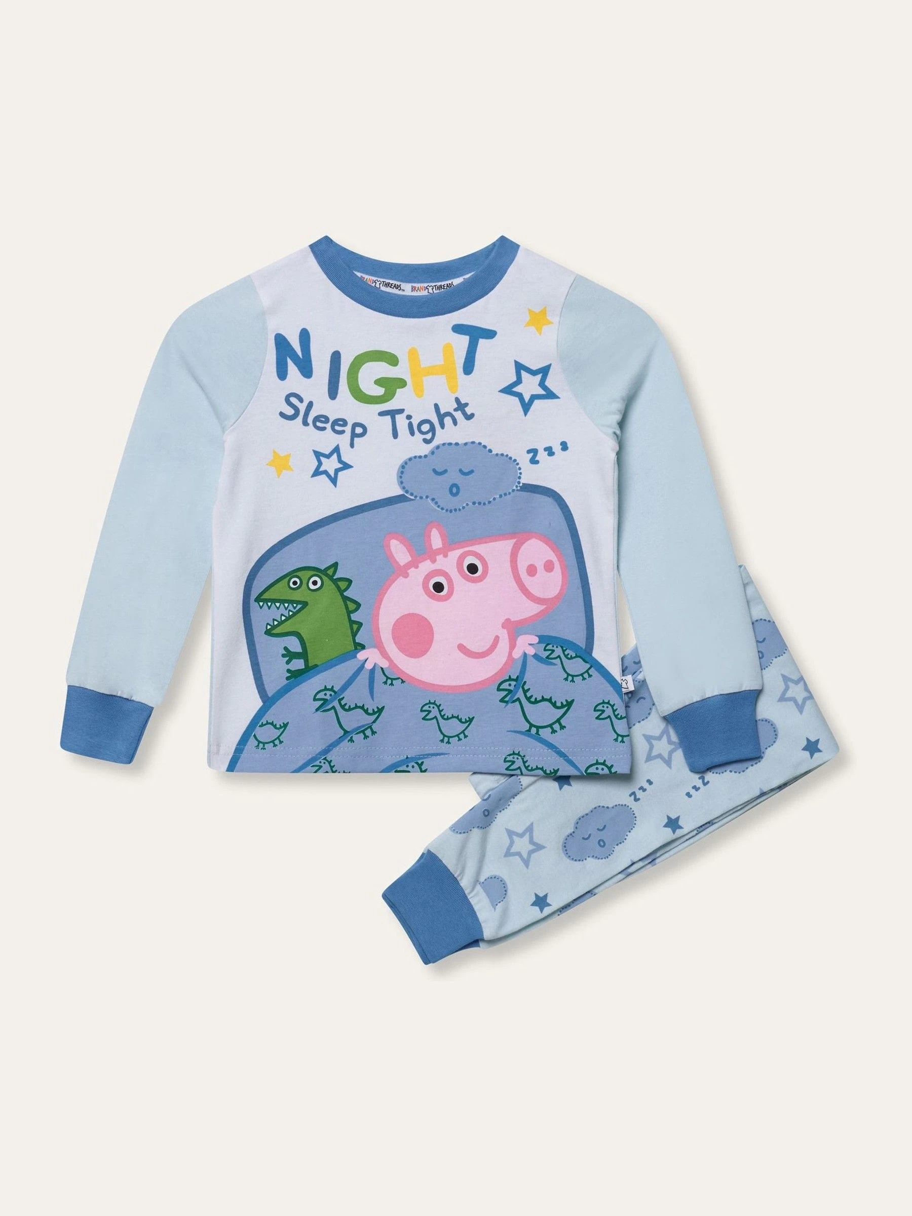 Brand Threads George Pig Boys Pyjamas Set