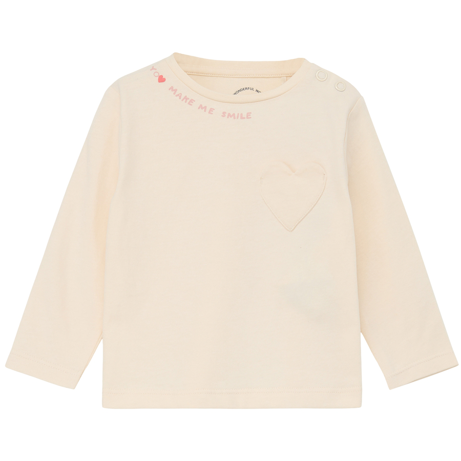 s.Oliver Langarmshirt beige