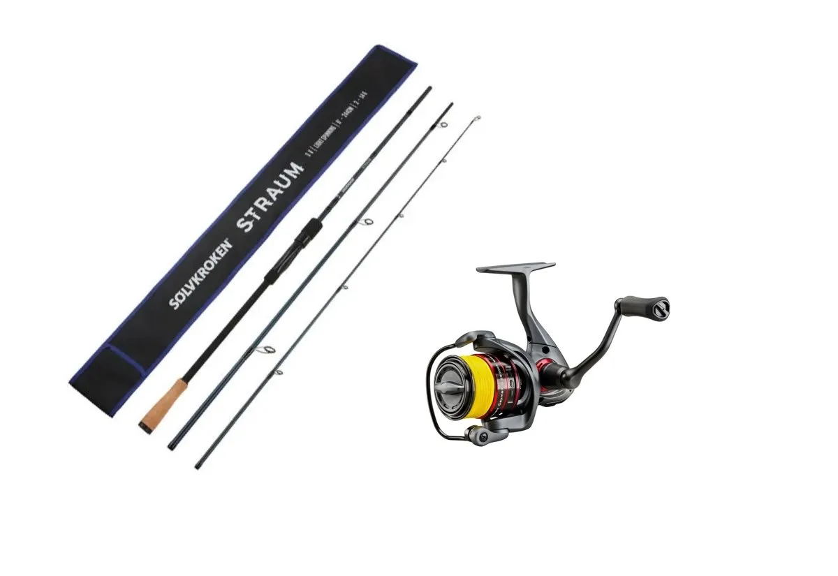Sølvkroken Sv Straum 274cm 7-22g/Okuma Ceymar 2500a