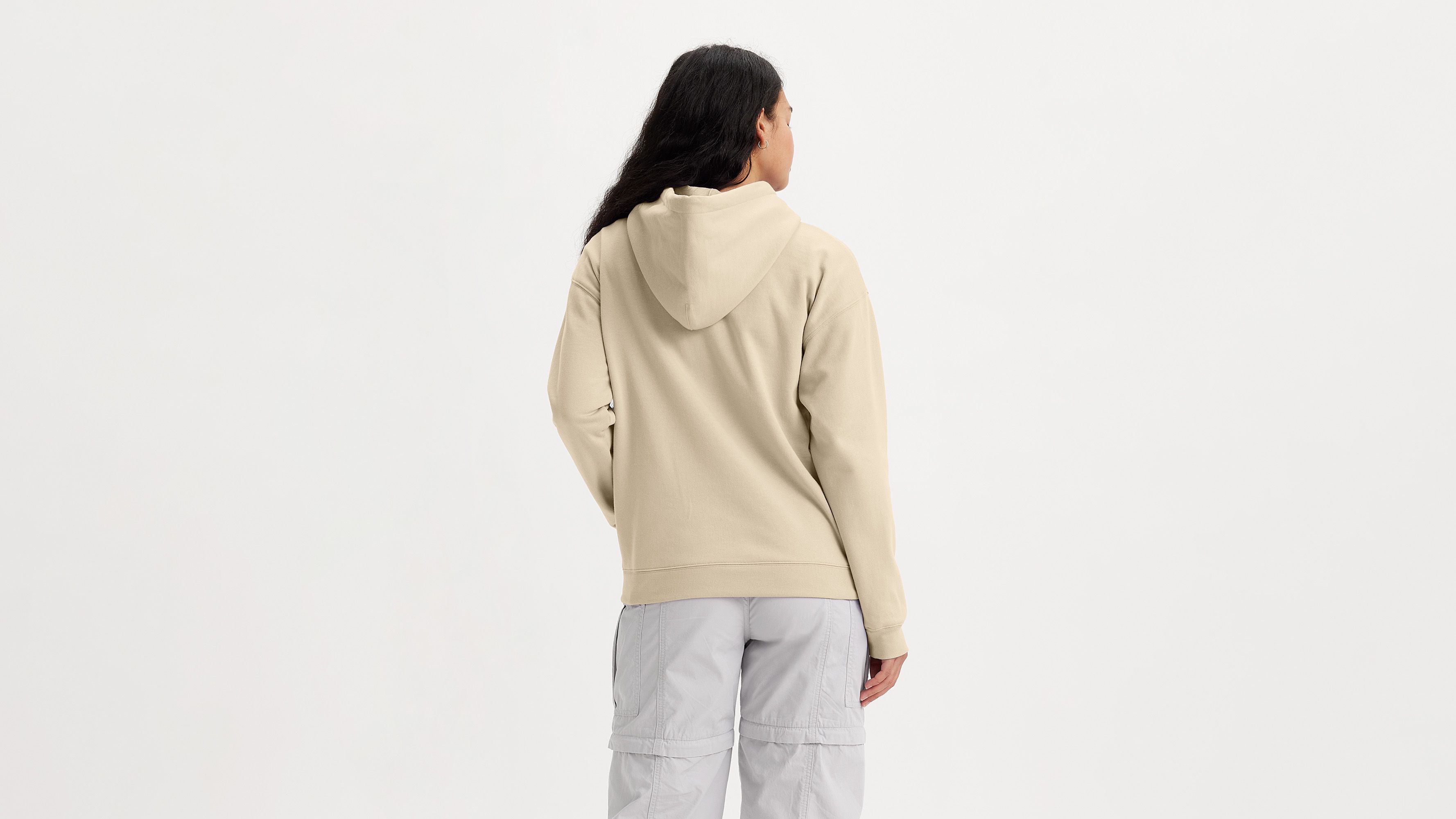 Sweat à capuche graphique Salinas - Hoodie Sunrise Batwing Pearled Ivory - Neutral