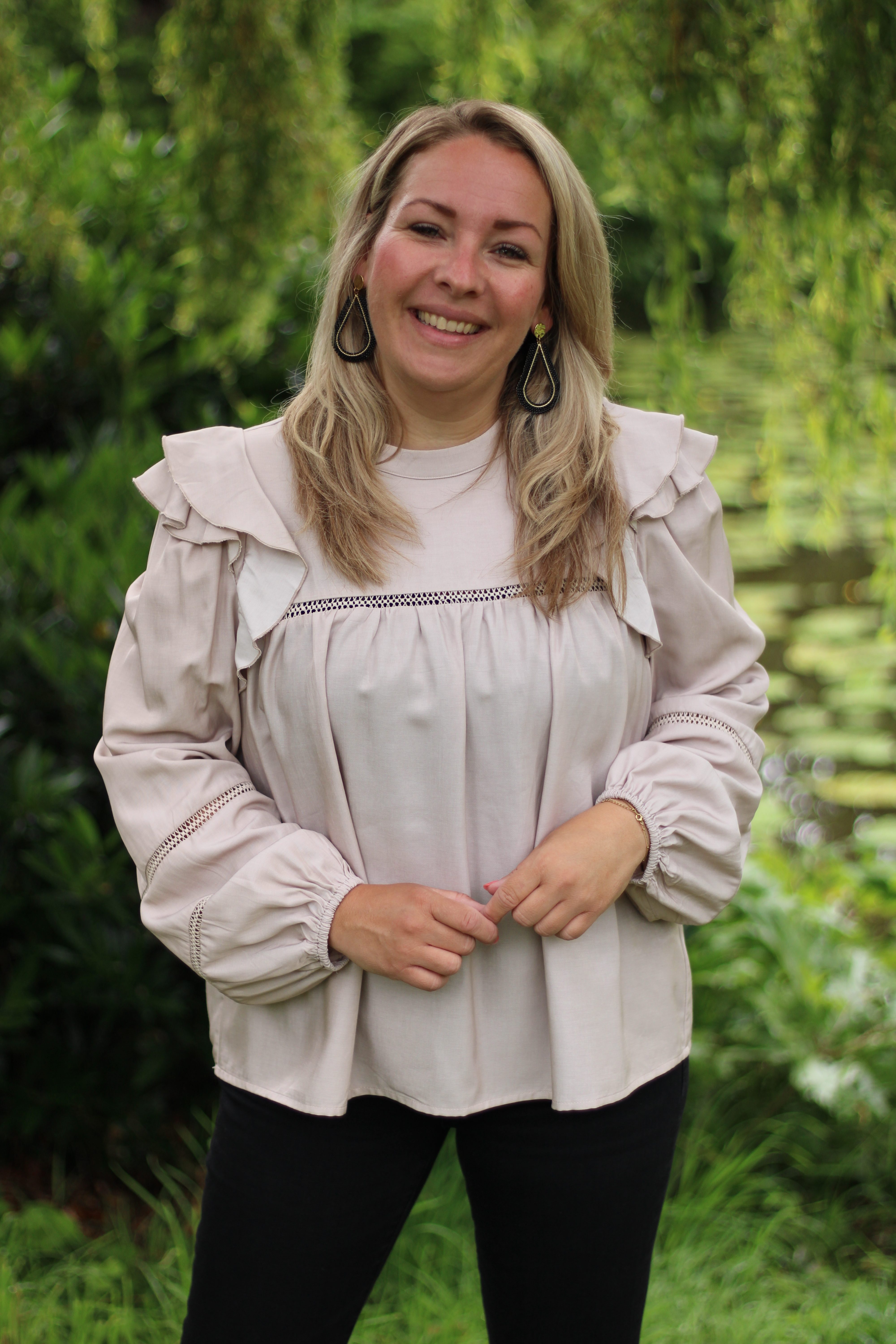 Culture - Olly Blouse - Dune Melange