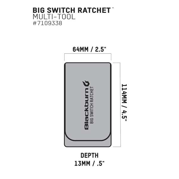 Outils vélo BLACKBURN BIG SWITCH RATCHET