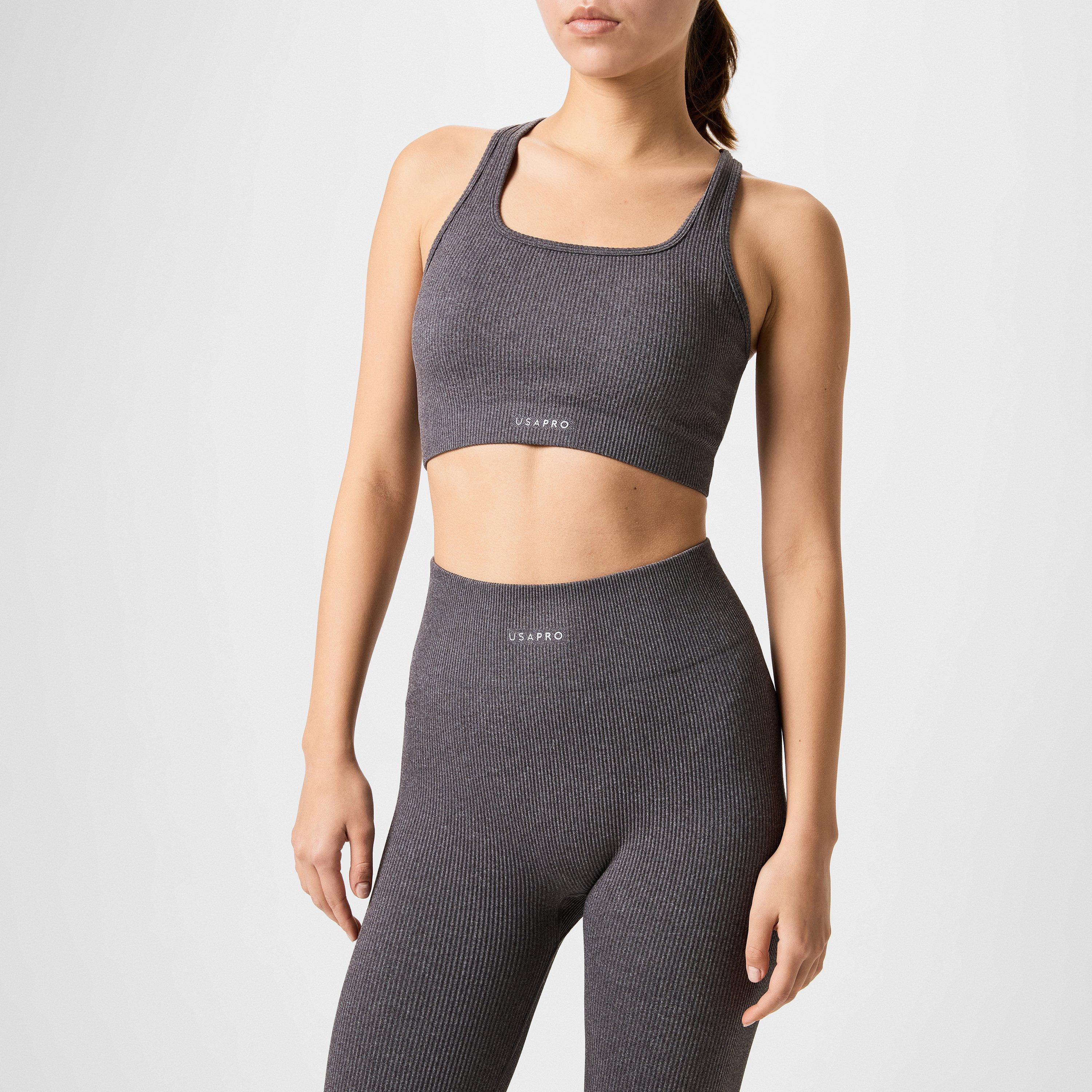 USA Pro Seamless Ribbed Bra Womens