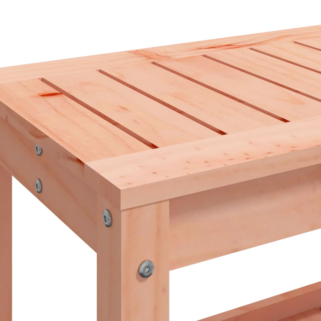 Banc de jardin 108x35x45 cm bois massif douglas