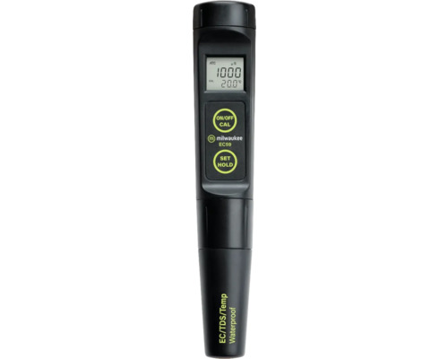 Milwaukee EC59 Pro Aquarium Water Analyzer, Waterdichte 3-in-1 Tester (EC, TDS en °C)
