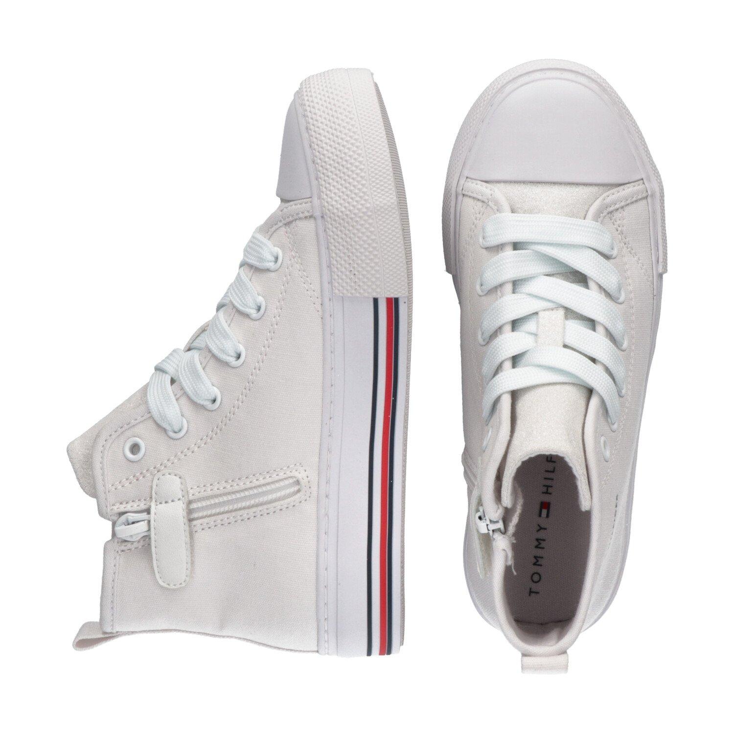 Tommy Hilfiger Hi Top Lace Up Trainers Juniors