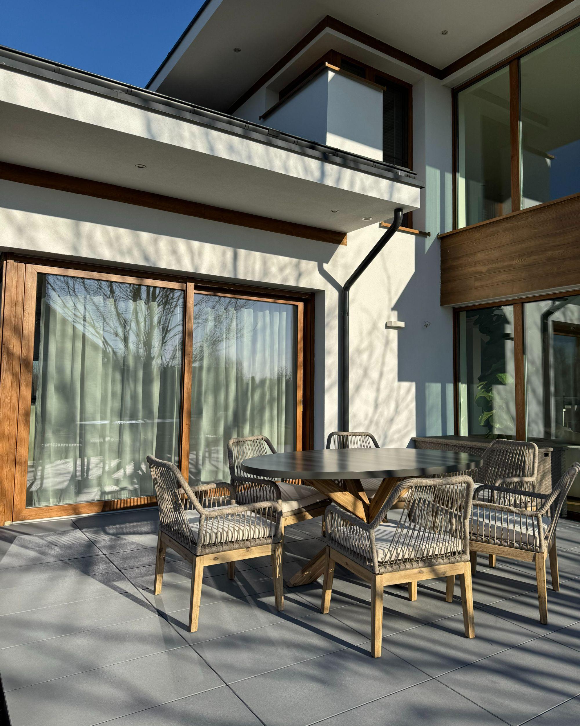 Tuinset 6-zits ORISTANO met kussens Beton Beige