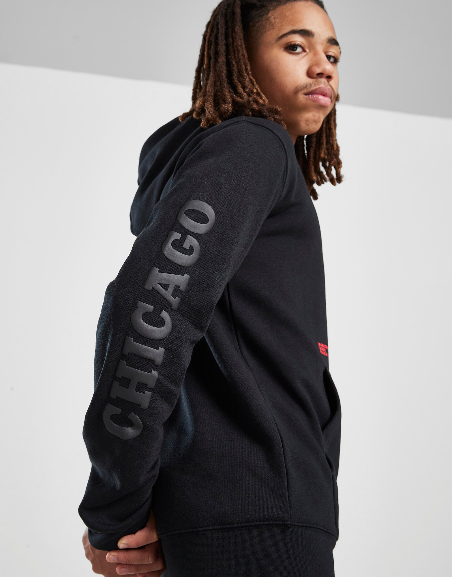 Jordan Sweat à Capuche NBA Chicago Bulls Statement Junior