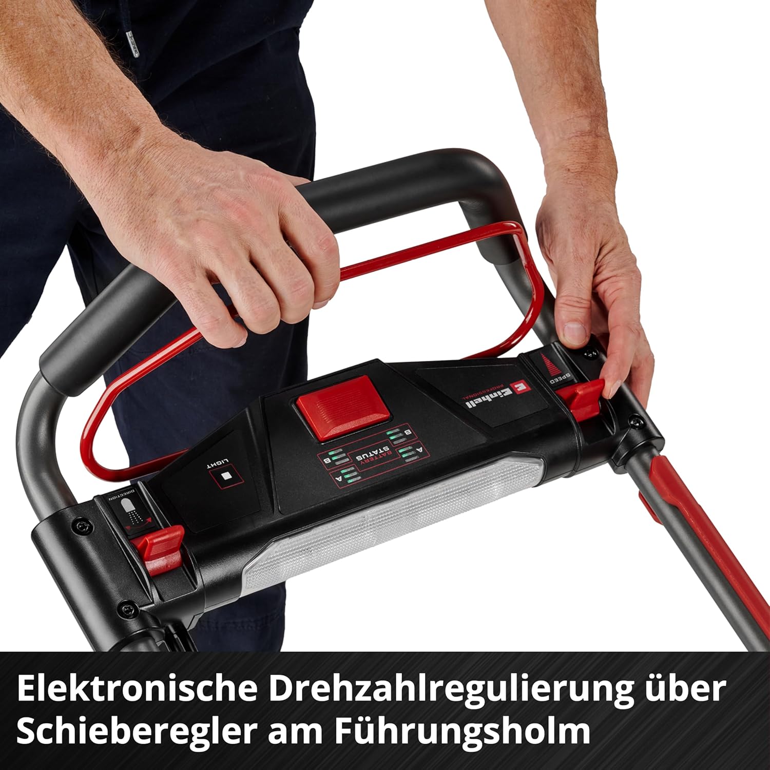 Einhell Professional Akku-Schneefräse GP-ST 36/53 Li E BL Power X-Change (36 V, 53 cm Arbeitsbreite, max. 33 cm Schneehöhe, inkl. Reinigungsspatel, inkl. 2X 4,0Ah Akku & Twincharger)