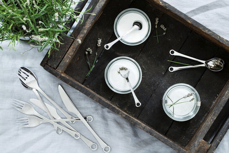 Gense Pantry bordkniv mat stål L20,5cm Rustfrit stål