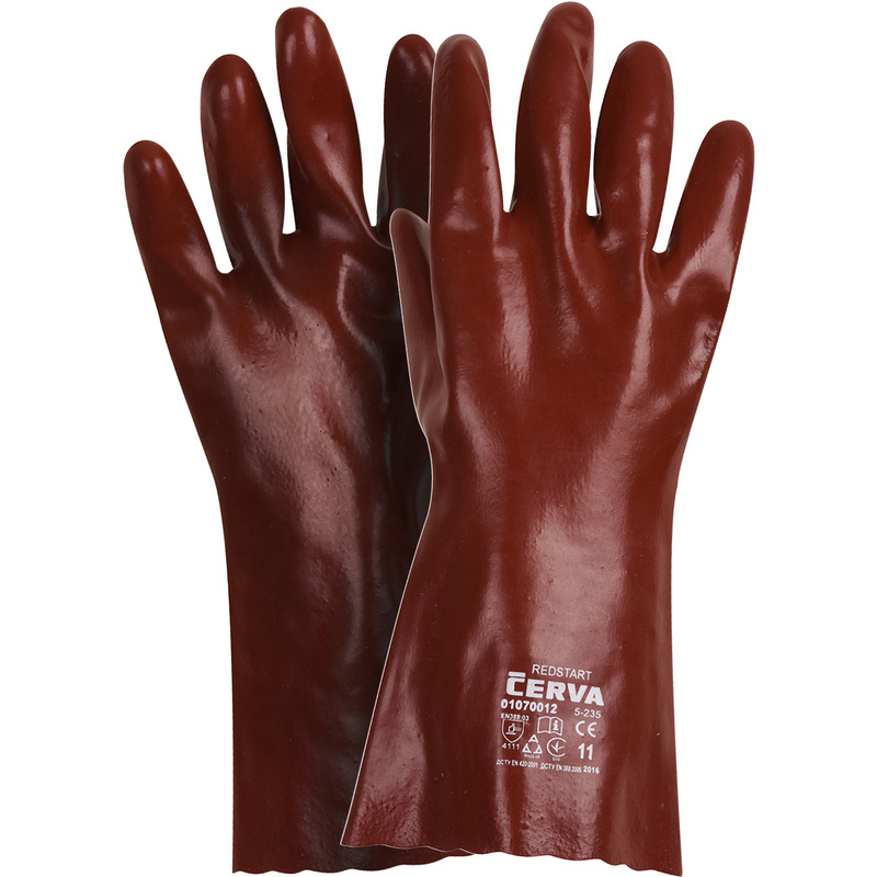 PVC handschoenen 10/XL 350mm