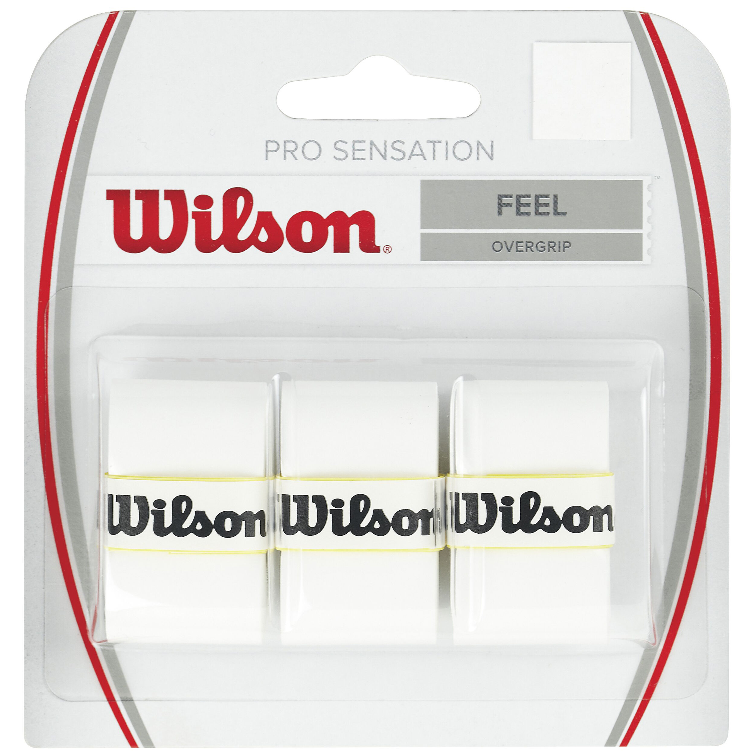 Wilson Pro Overgrip Sensation Pack De 3 - Blanc