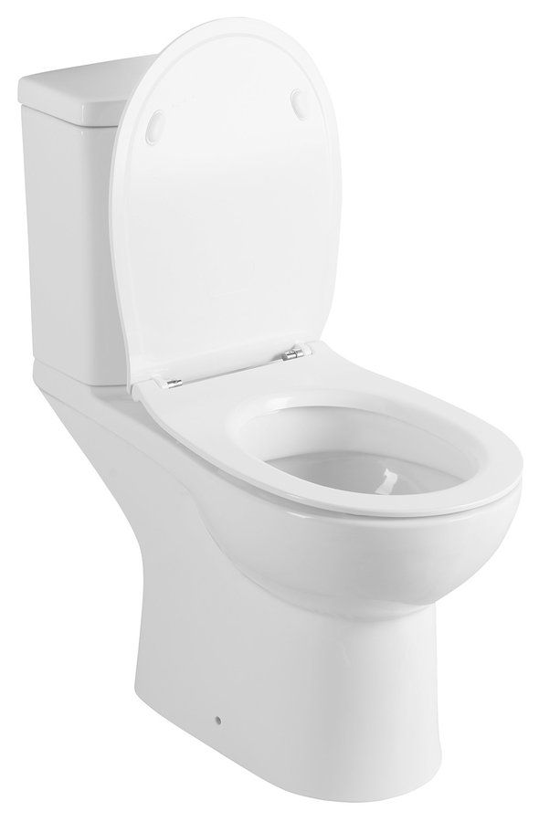 Sapho Kario duoblok staand toilet wit