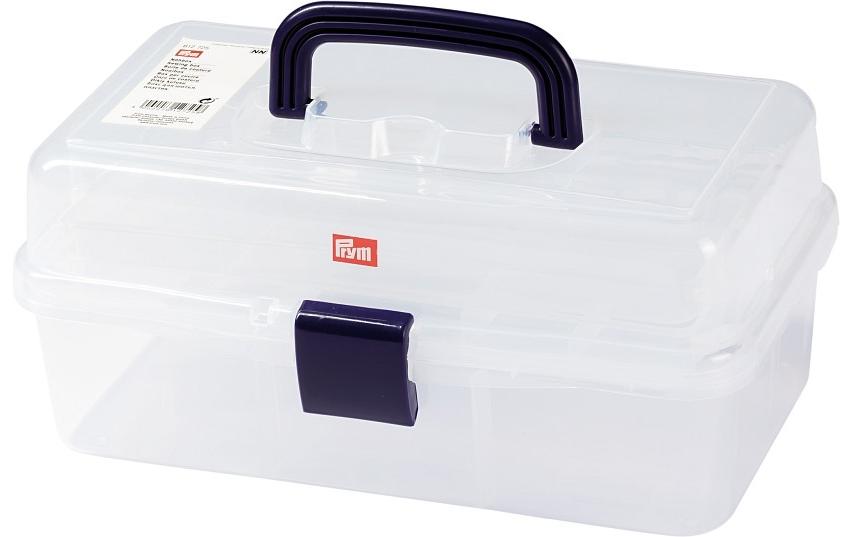 Aufbewahrungsbox Nähkasten, TransparentKomfortable Nähbox für den Transport