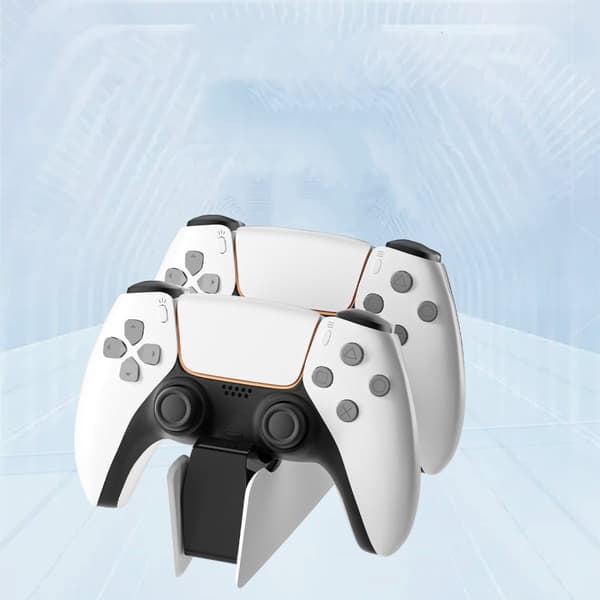 Ladestasjon for 2 PS5 kontrollere