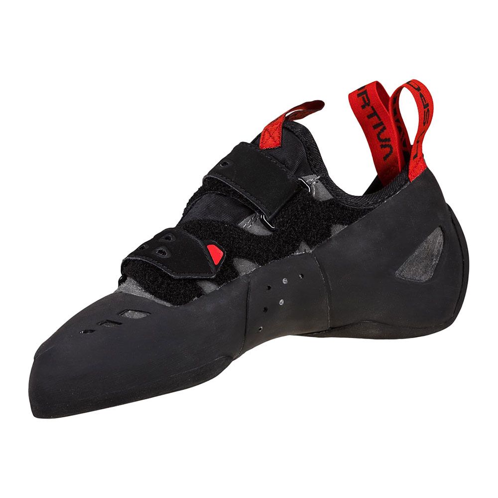 La Sportiva TARANTULA BOULDER - Chaussons d'escalade Homme metal/sunset