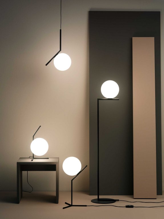 Flos IC Lights T1 Low tafellamp chroom