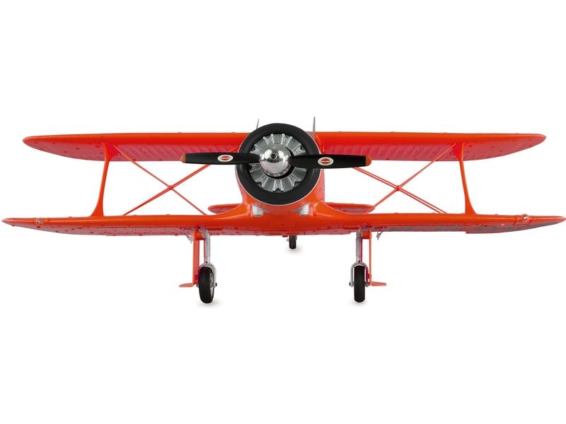 Amewi Motorflugzeug AMXflight Beech D17s Rot, 3D, 6G, RTF 3D/6G-Gyro fertig eingebaut: Somit voll einsteigertauglich samt zusätzlicher Anschlüsse am Empfänger für S-Bus und DSM-Empfänger