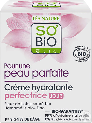 So'Bio Étic Crème Hydratante Perfectrice Jour Pot 50ml