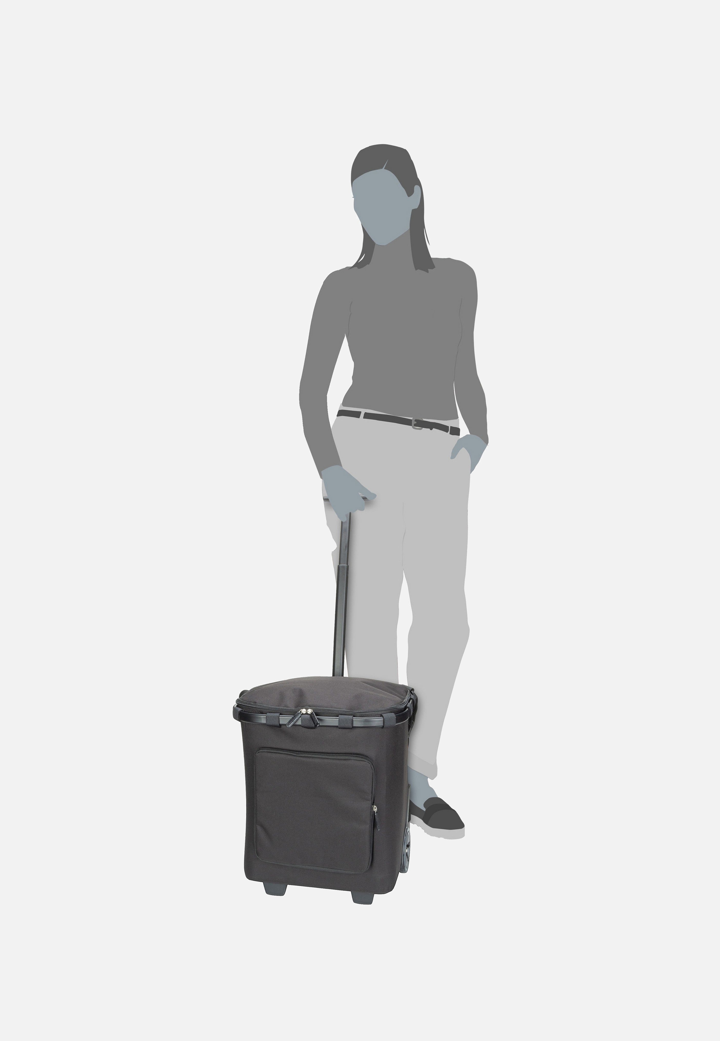carrycruiser plus Black - Einkaufstrolley