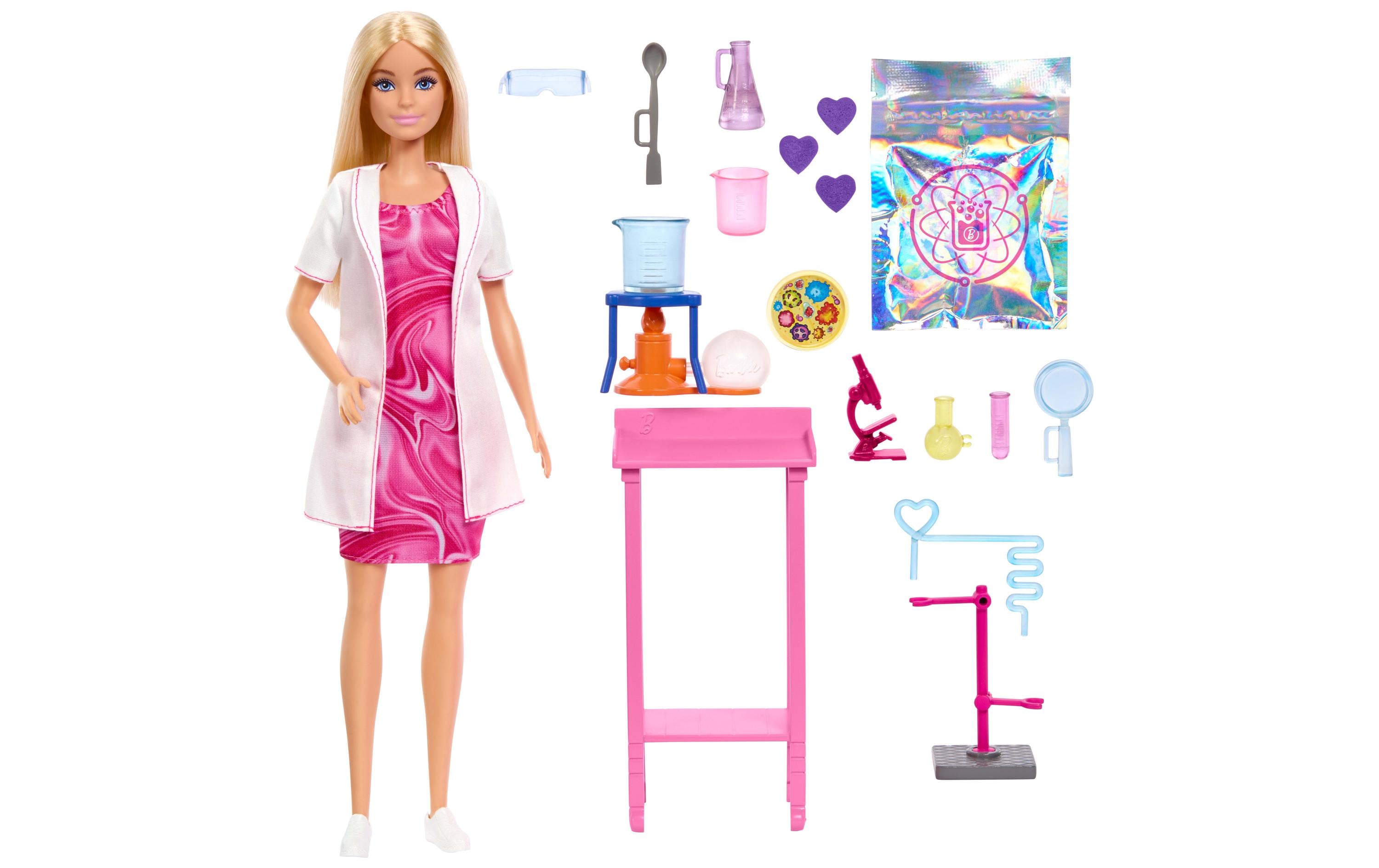 Puppe Deluxe WissenschaftlerinBarbie-Puppe aus der Karrieren-Reihe