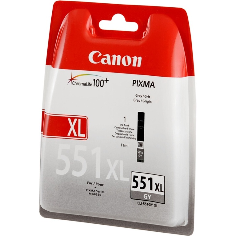 Cartouche d'encre Canon CLI-551 GRIS XL
