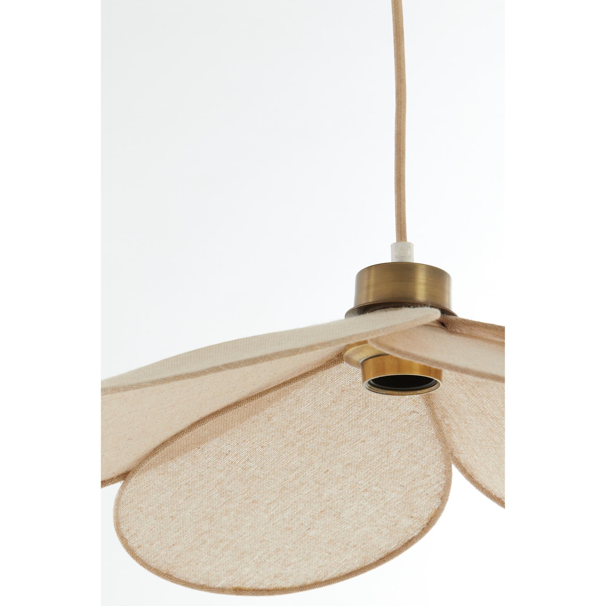 Light & Living Hanglamp Fyano - Zand - Ã46cm