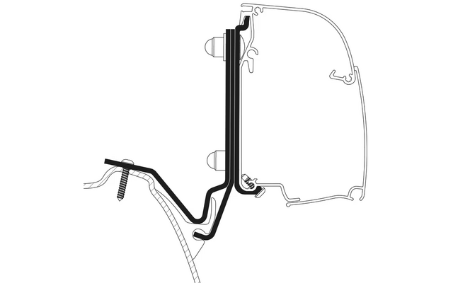 Thule Markisenadapter für Kepler One / Five / Six