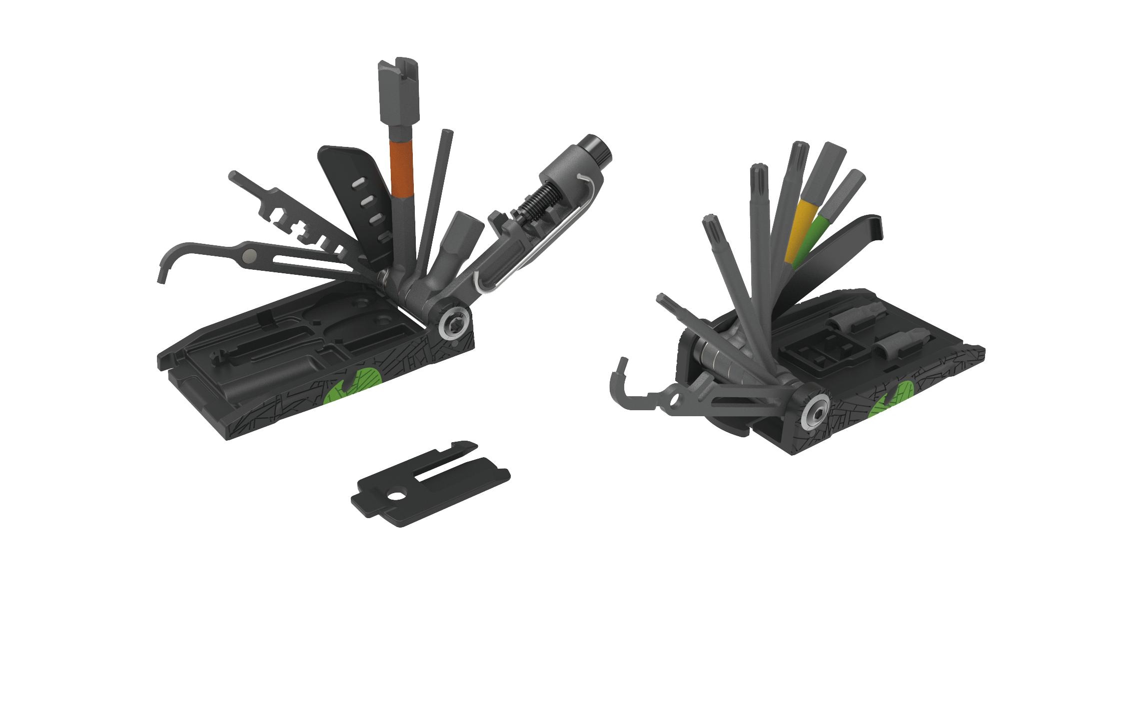 Mini Tool Alien X, 2-teiligVelowerkzeug mit Kettennieter
