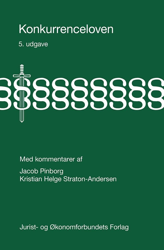 Konkurrenceloven - Jacob Pinborg - Bog