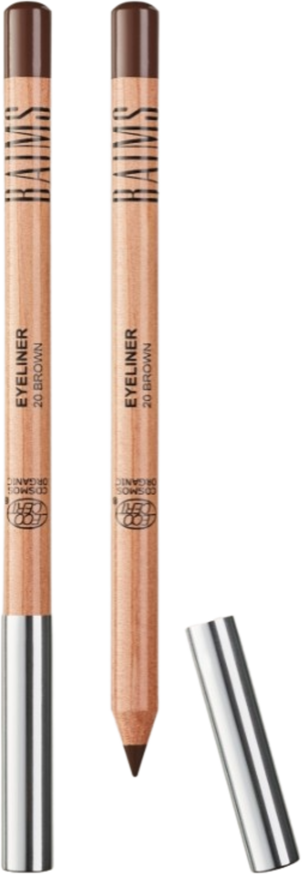 BAIMS Organic Cosmetics  Eyeliner, Braun (1,10 g)
