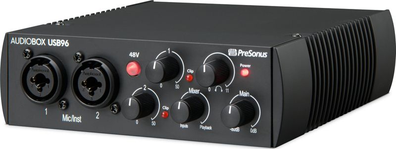 PreSonus - AudioBox - USB 96 -2x2 USB 2.0 recording interface 24-bit / 96 kHz