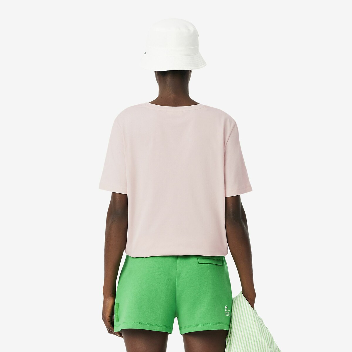 Camiseta LACOSTE com decote em V
