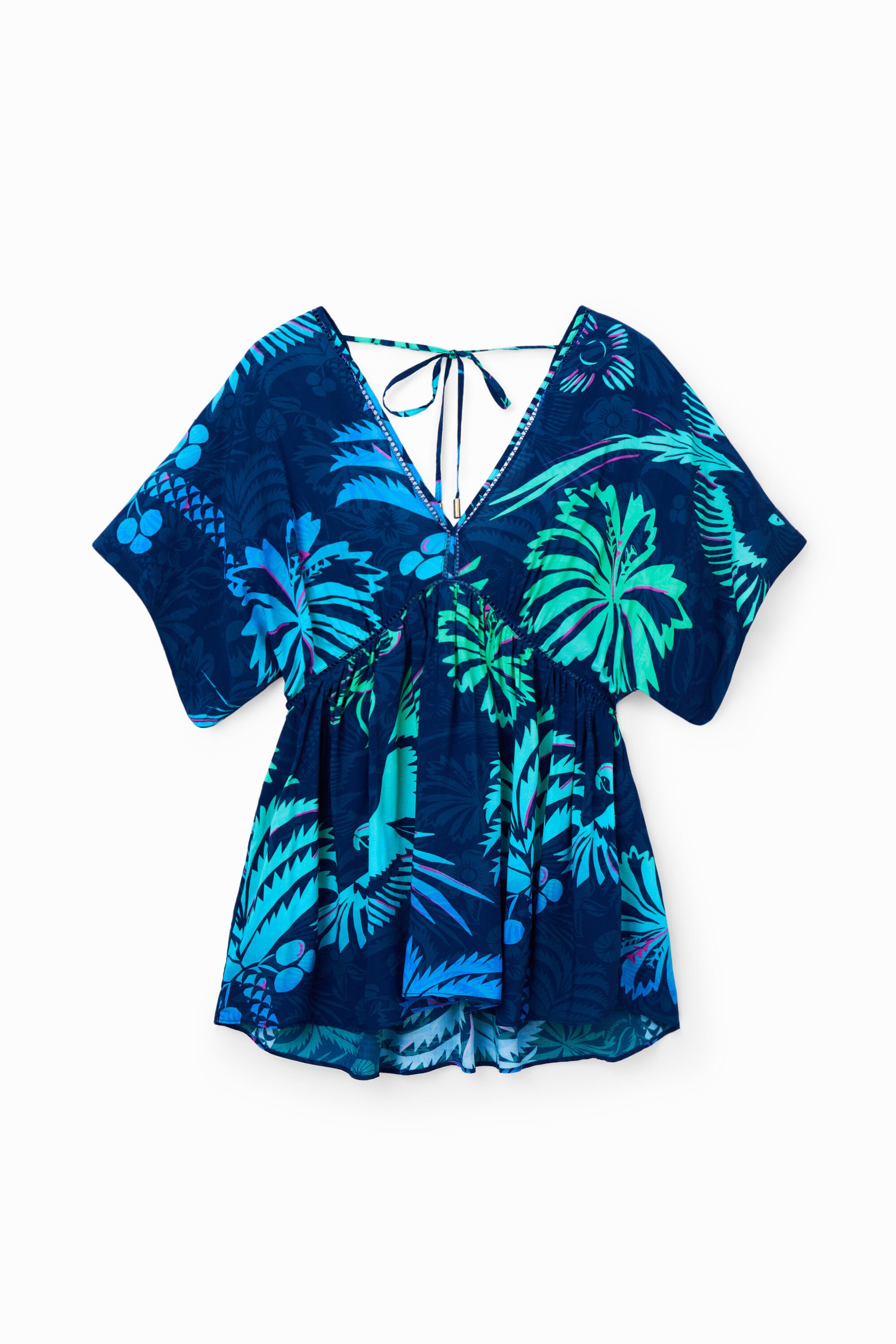 Robe tunique tropicale