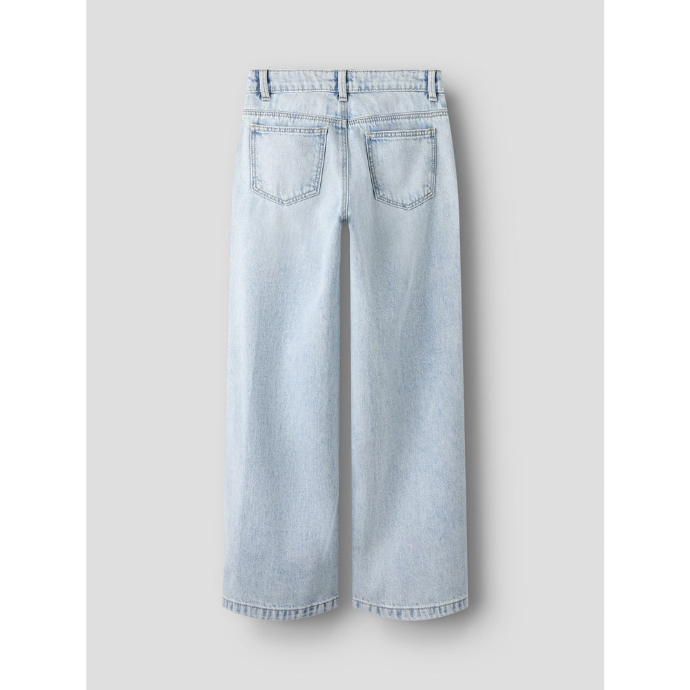 Køb Name It Light Blue Denim Nkfrose Wide Jeans 5529-Be Noos