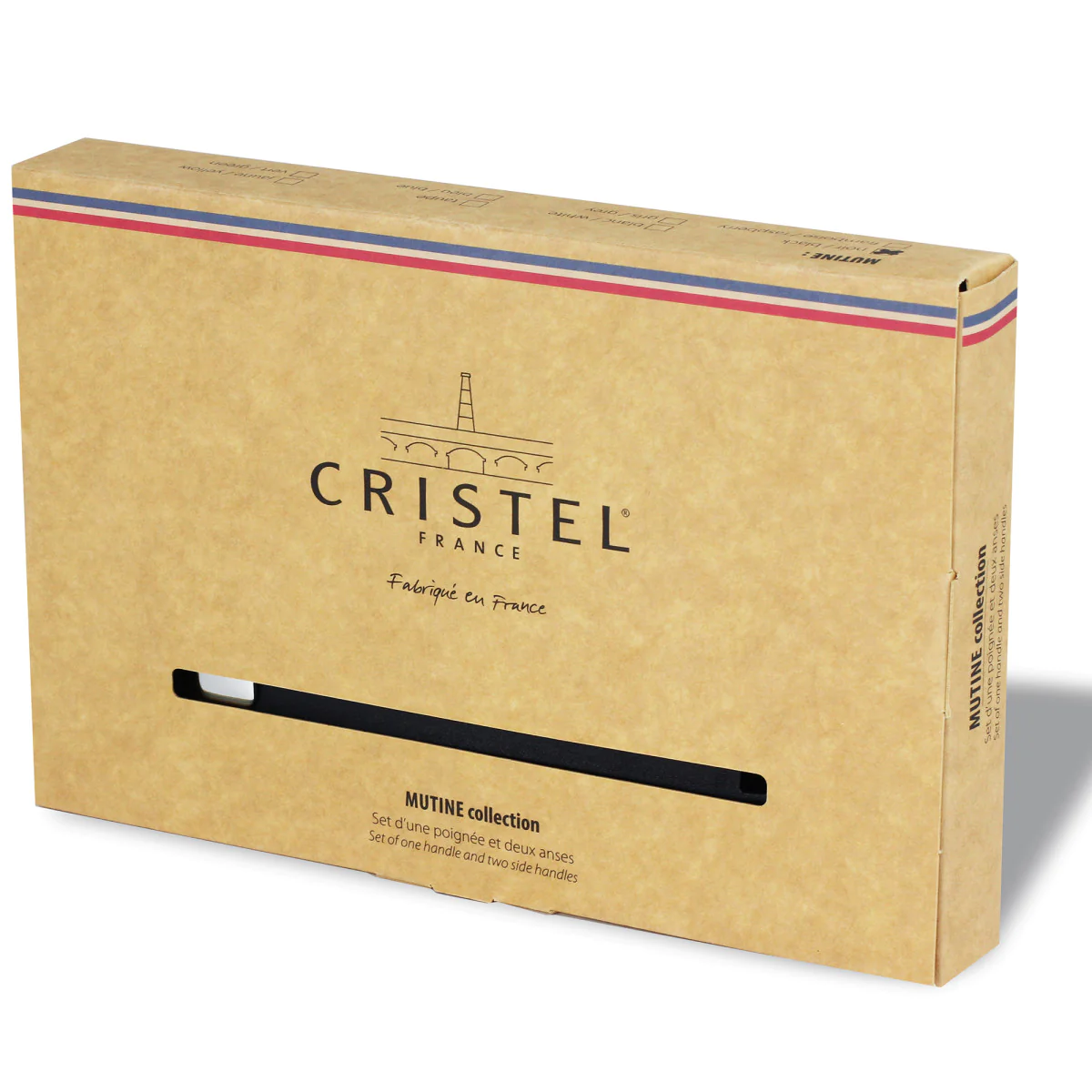 Set poignée et anses - Blanc Cristel