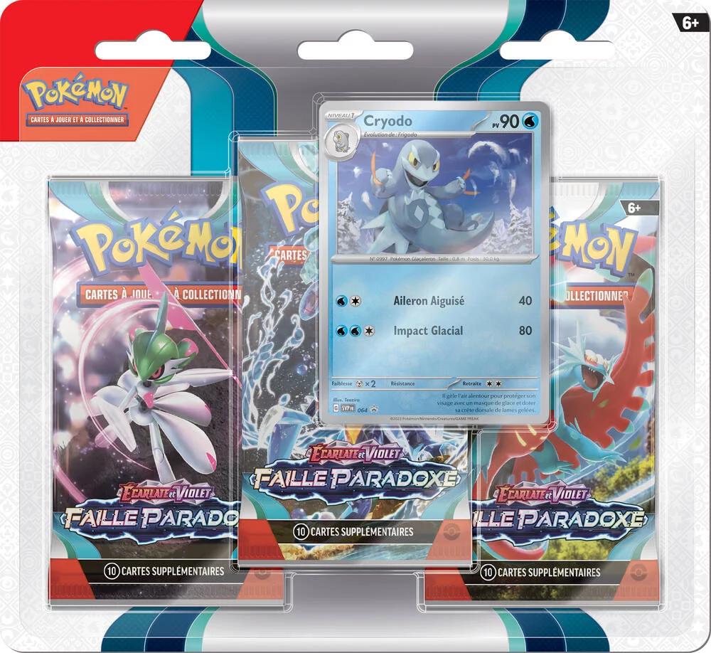 POKEMON - ECARLATE ET VIOLET FAILLE PARADOXE - BALBALEZE ET CRYODO