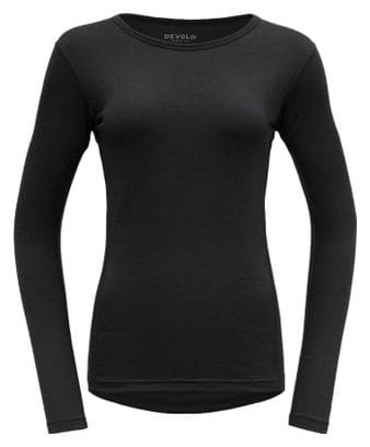 Baselayer Femme Devold Jakta Merino 200 Shirt Noir