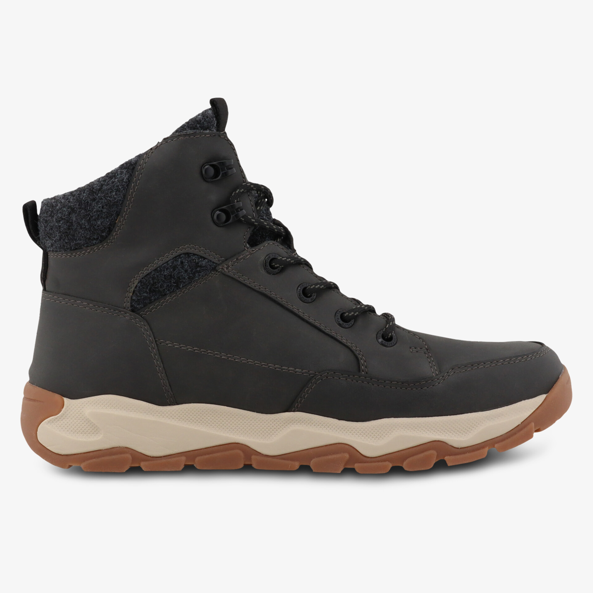 TOM TAILOR Herren Schnürboots grau