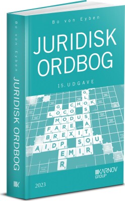 Juridisk Ordbog - Bo Von Eyben - Bog