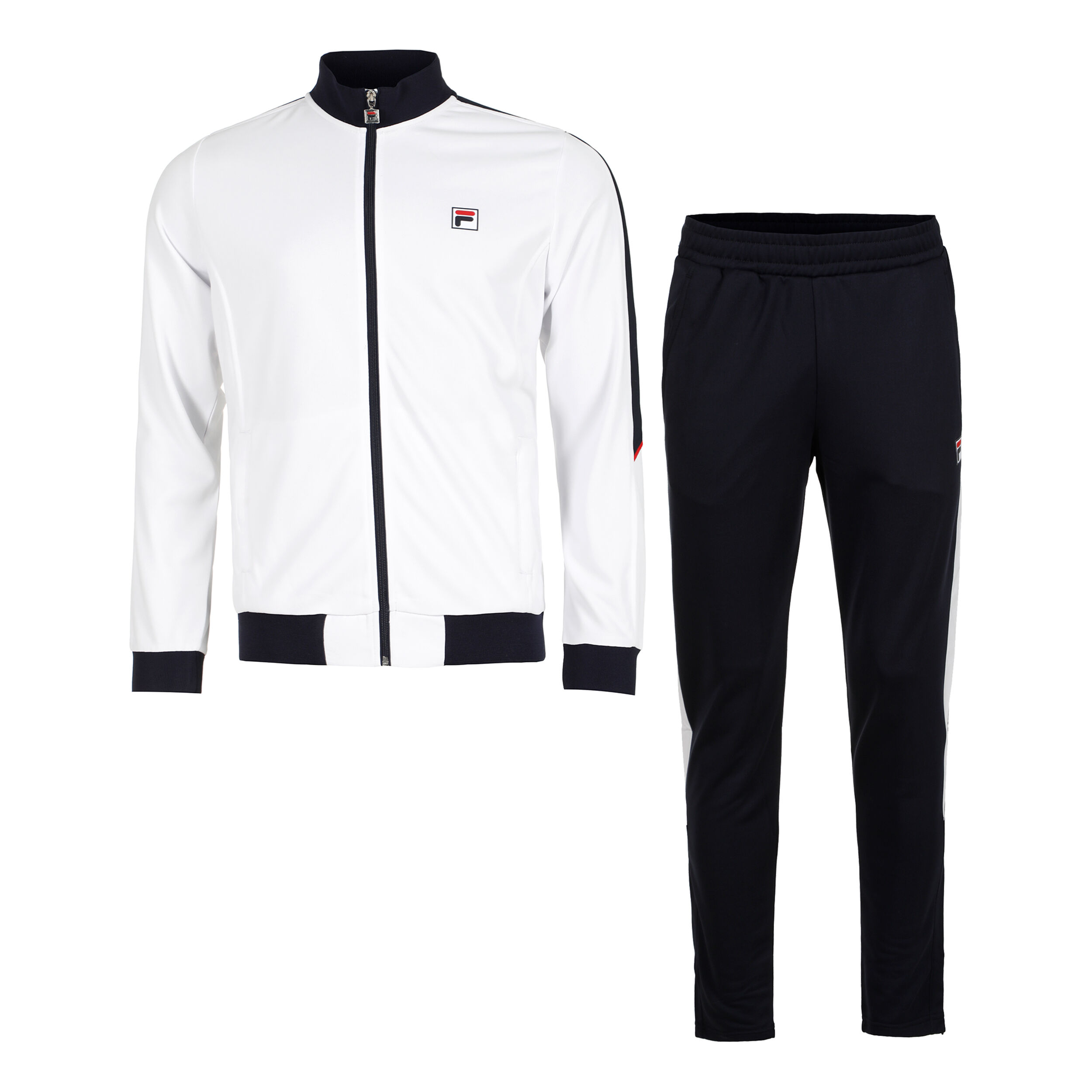Fila Manuel Survêtement Hommes - Blanc , Bleu Foncé