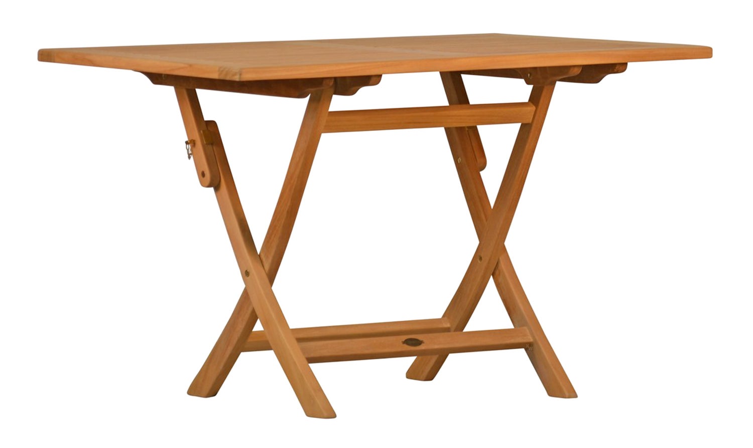 Teakhouten klaptafel 120 x 80 cm premium weerbestendig duurzaam