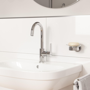 Grohe Wastafelmengkraan Start Loop L-size Push Open Chroom
