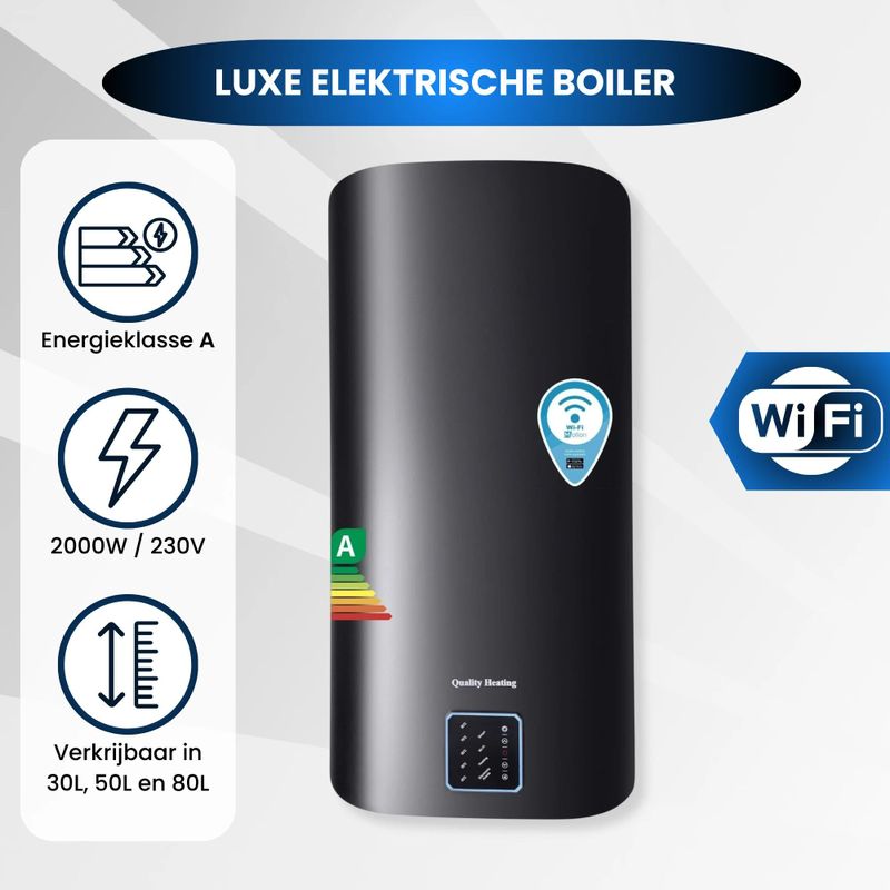Quality Heating - Performance QH - Elektrische Boiler - 30 Liter - Energieklasse A