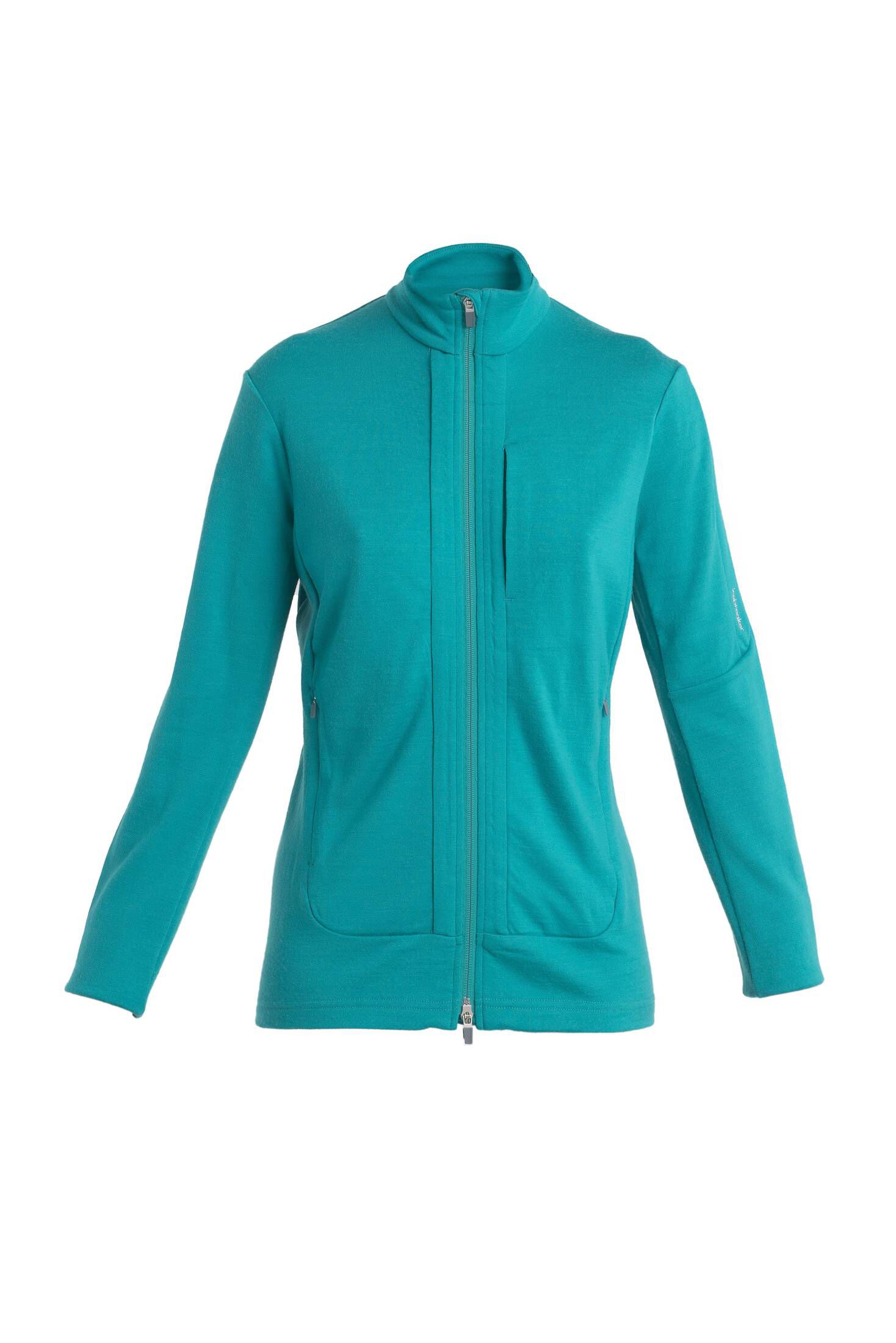 Icebreaker| Damen Fleecejacke W QUANTUM 3 aus Wolle